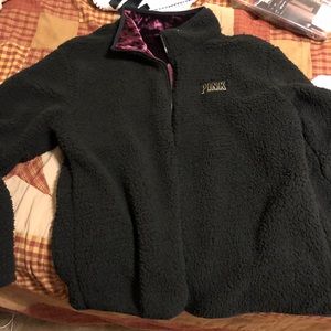 Limited Edition PINK Sherpa full zip